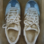 Adidas 45 x 55 cm - oil canvas