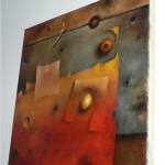 Magic Square 40 x 40 cm - oil on canvas